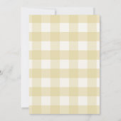 Apple Fruits Birthday Invitation 招待状 (裏面)