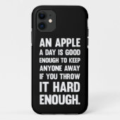 Apple Funny Quote. | sarcastic joke | sarcastic ph Case-Mate iPhoneケース (裏面)