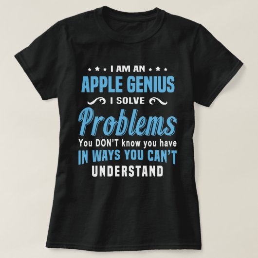 Apple Genius Tシャツ (デザイン正面)