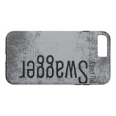 Apple gray swagger iPhoneケース7/8プラス Case-Mate iPhoneケース (裏面(横))