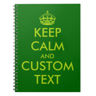 Apple green 保 Calmノート パーソナライズされた文字 ノートブック