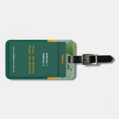 Apple Green Lagage Tag ラゲッジタグ (正面横)