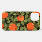 Apple Harvest:グリーン葉ヴィンテージ Case-Mate iPhoneケース (裏面 (横))