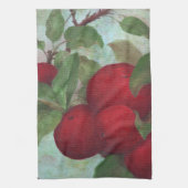 Apple Harvest、Red、Green キッチンタオル (縦)