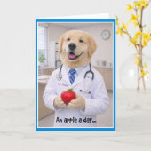 Apple Health  Get Well Card  AA-1 カード (黄色い花)