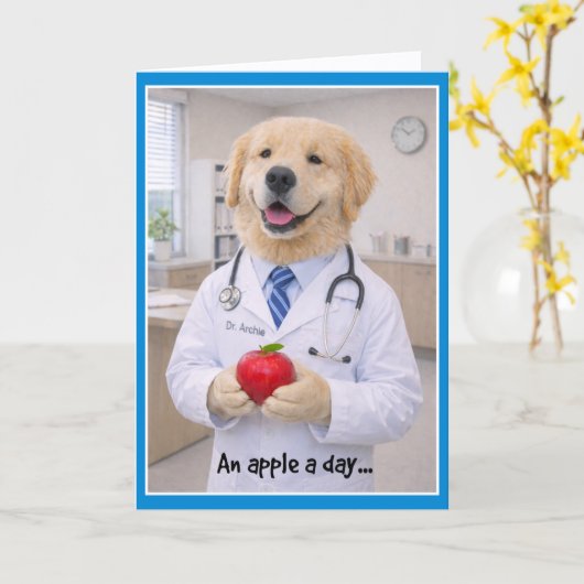 Apple Health  Get Well Card  AA-1 カード (黄色い花)