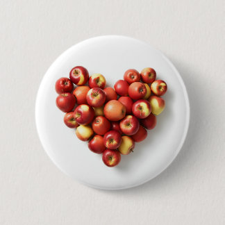 Apple Heart 缶バッジ