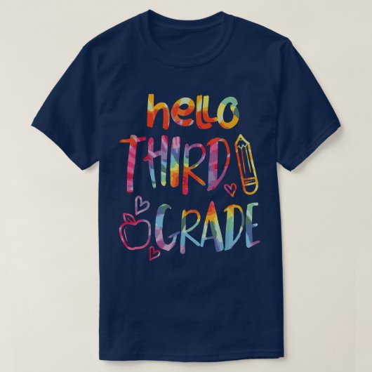 Apple Hello第3学年3日目Te Tシャツ (デザイン正面)