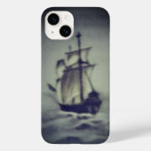 apple i phone 14帆船デザイン Case-Mate iPhoneケース (裏面)