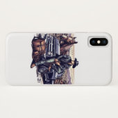 Apple IPhoneケーカスタマイズスカウボーイ（ピックアップ付） Case-Mate iPhoneケース (裏面(横))