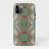 Apple iPhoneケースとGingko 葉 Case-Mate iPhoneケース (裏面)