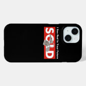 Apple iPhoneケース黒実在赤財団電話ケース Case-Mate iPhoneケース (裏面 (横))