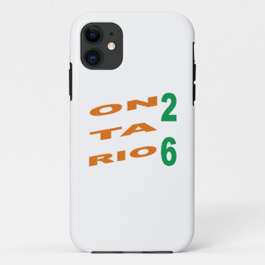 Apple iPhone11 カバー ONTARIO 26 (裏面)