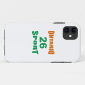 Apple iPhone11 Case ONTARIO SPORT 26 Case-Mate iPhoneケース (裏面(横))