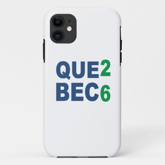 Apple iPhone11 Case  QUEBEC  26 Case-Mate iPhoneケース (裏面)