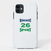 Apple iPhone11 Case QUEBEC SPORT 26 Case-Mate iPhoneケース (裏面)