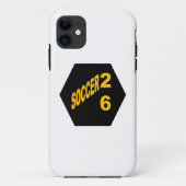 Apple iPhone11 Case SOCCER 26 Case-Mate iPhoneケース (裏面)