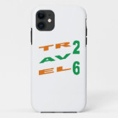 Apple iPhone11 Case TRAVEL 26 Case-Mate iPhoneケース (裏面)