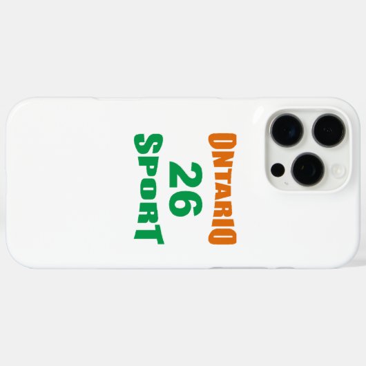 Apple iPhone16 Pro  Max case ONTAQRIO  SPORT  26 Case-Mate iPhoneケース (裏面 (横))