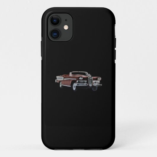 apple iphone 11ケースビンテージカーデザイン Case-Mate iPhoneケース (裏面)