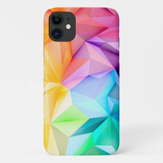 Apple iPhone 11ケース – カラフル抽象芸術 Case-Mate iPhoneケース (裏面)