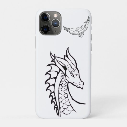 Apple iphone 11 pro dragon cases Case-Mate iPhoneケース (裏)