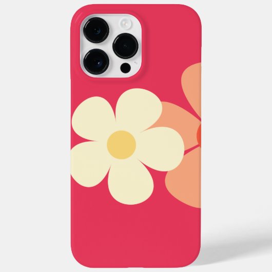 Apple iPhone 11 Pro Max |ピンクの花 Case-Mate iPhoneケース (裏面)