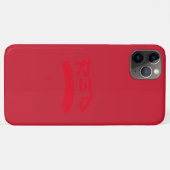 apple iphone 11pro max case REDデザイン Case-Mate iPhoneケース (裏面(横))