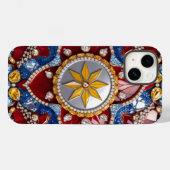 Apple iPhone 14ケースメイトのコロンビアの色 Case-Mate iPhoneケース (裏面 (横))