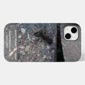 APPLE iPHONE 14プラスCASE /#MMETROPOLIMデザイン Case-Mate iPhoneケース (裏面 (横))