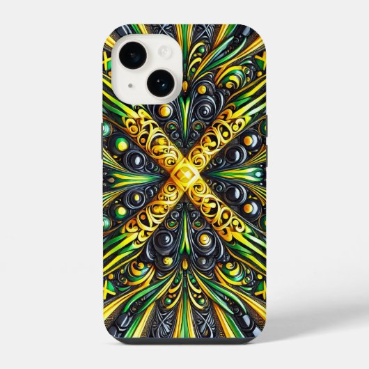 Apple iPhone 14 Case-Mate ジャマイカカラー iPhoneケース (裏面)