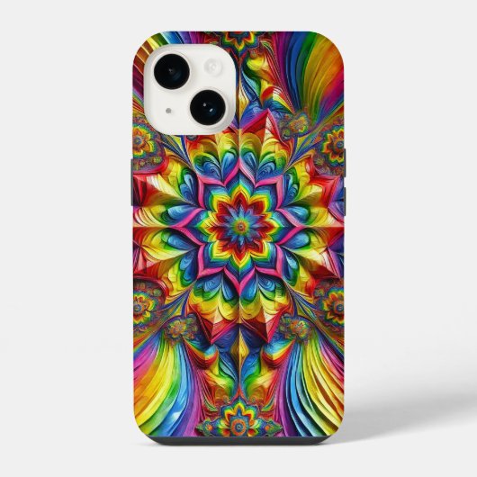 Apple iPhone 14 Case-Mate LGBT カラーデザイン iPhoneケース (裏面)
