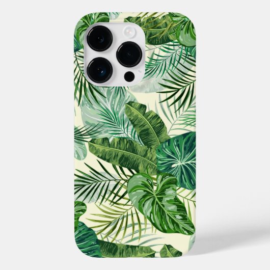 Apple iPhone 14 Proケース – トロピカルヤシ Case-Mate iPhoneケース (裏面)