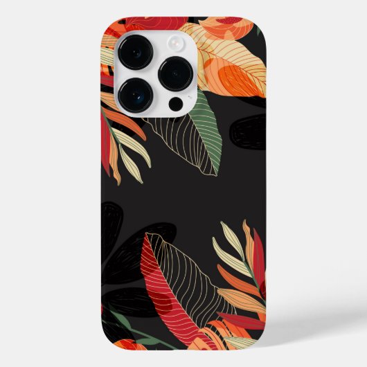 Apple iPhone 14 Proケース – トロピカルヤシ Case-Mate iPhoneケース (裏面)