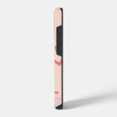 Apple iphone 14proケース子猫の手順 iPhoneケース (左側面)