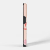 Apple iphone 14proケース子猫の手順 iPhoneケース (右側面)