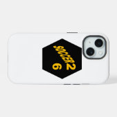 Apple iPhone 15 カバー サッカー 26 (裏面横)