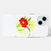 Apple iPhone 15 カバー スタイル デザイン (裏面 (横))