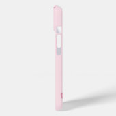Apple Iphone 15 用ピンクリボンデザインのスマホケース Case-Mate iPhoneケース (裏面 / 左)