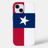 Apple iPhone 15 用 テキサス州旗ケースマート Case-Mate iPhoneケース (裏面)