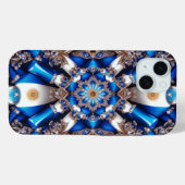 Apple iPhone 15 Case-Mate アルゼンチンの色デザインケース iPhoneケース (裏面 (横))