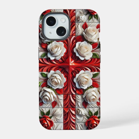 Apple iPhone 15 Case-Mate イングランドカラー 15ケース (裏面)