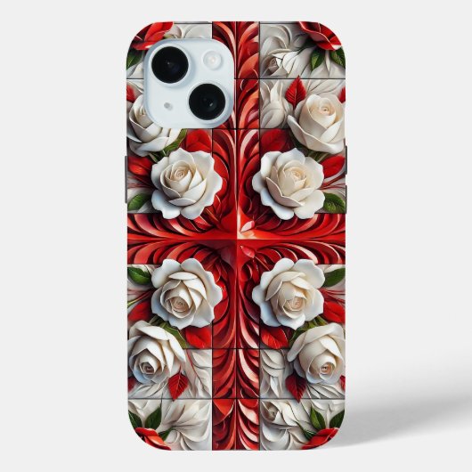 Apple iPhone 15 Case-Mate イングランドカラー iPhoneケース (裏面)