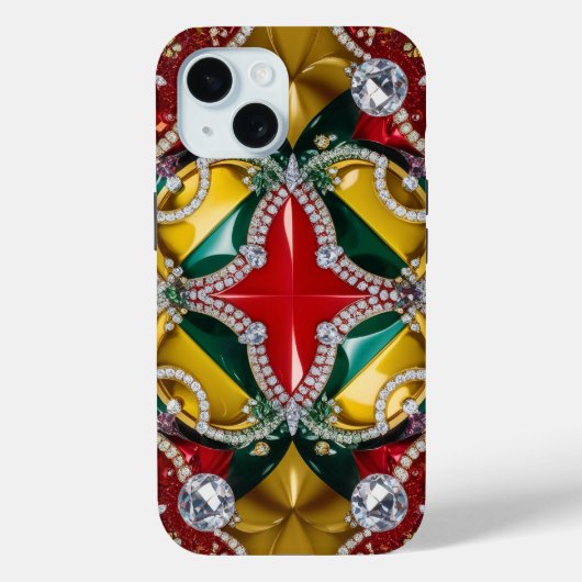 Apple iPhone 15 Case-Mate、ロサンゼルスカラー Case-Mate iPhoneケース (裏面)
