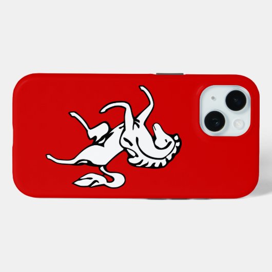 Apple iPhone 15 Case-Mate with Kent County flag iPhoneケース (裏面 (横))