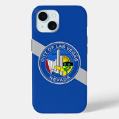 Apple iPhone 15 Case-Mate with Las Vegas flag Case-Mate iPhoneケース (裏面)