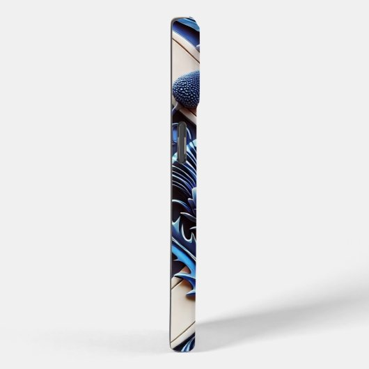 Apple iPhone 15 Case-Mate with Scottish Thistles Case-Mate iPhoneケース (裏面 / 右)