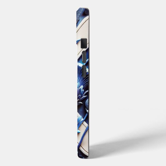 Apple iPhone 15 Case-Mate with Scottish Thistles iPhoneケース (裏面 / 左)