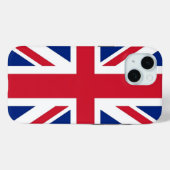Apple iPhone 15 Case-Mate with United Kingdom flag Case-Mate iPhoneケース (裏面 (横))