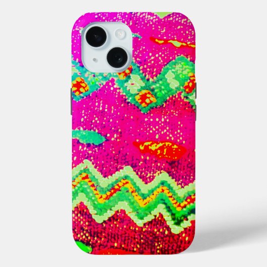 apple iphone 15 case style design Case-Mate iPhoneケース (裏面)